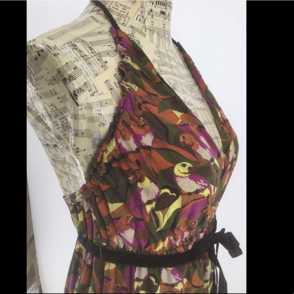 MODA International XS / S Maxi Halter Top 🦜Dress - Picture 7 of 16